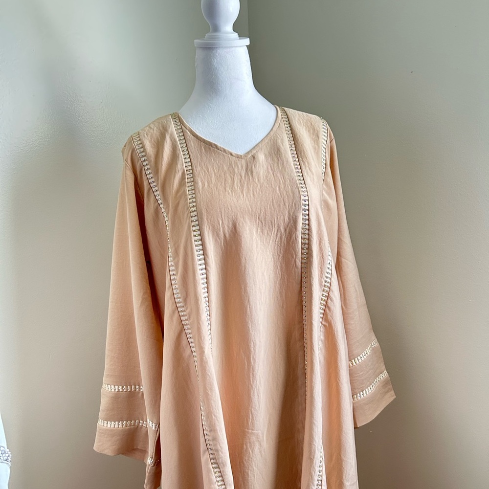 Elegant Tan Abaya